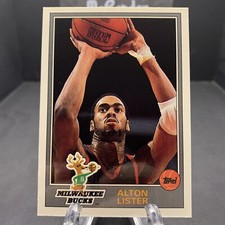 1992-93 Topps Archives Alton Lister #17 Milwaukee Bucks