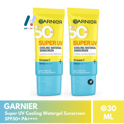 GARNIER Super UV Cool Watergel Sunscreen SPF 50+ PA++++ UVA UVB Moist Dark Spots