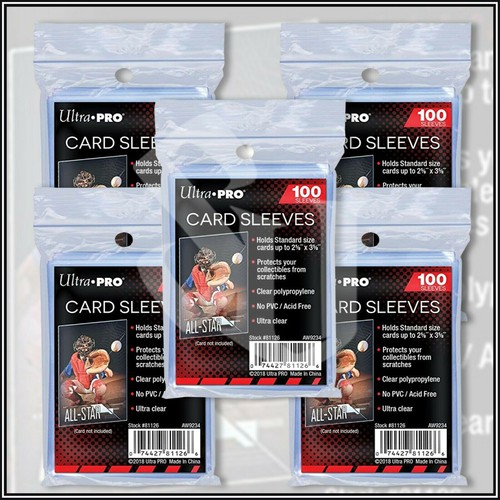 Ultra Pro Penny Sleeves Vs Card Sleeves Ultra Pro Soft Clear Penny Sleeves  - 300 Standard Card Sleeves For MTG, Pokemon, Yugioh Clear Soft Penny  Sleeves For MTG Pokemon Yu-Gi-Oh 300 Pack