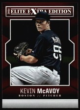 2014 Panini Elite Extra Edition Kevin McAvoy #40 Boston Red Sox