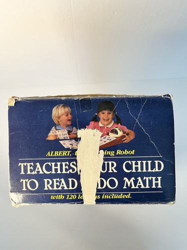 Vintage Albert The Teaching Robot Reading Math Educational Insights 5950 - Picture 16 of 16