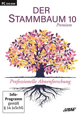 Der Stammbaum 10 - Ahnenforschung PREMIUM / 1 PC / Dauerlizenz / Deutsch / KEY - Bild 1 von 4