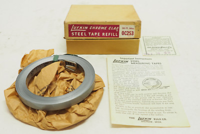 Lufkin OC253 Steel Tape Refill 50' Foot by 8ths New USA Made
