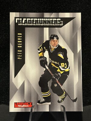 1996-97 Skybox Impact Bladerunners #16 Petr Nedved - Penguins