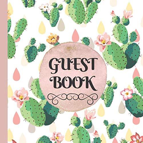 GUEST BOOK: CACTUS BRIDAL SHOWER GUEST BOOK INCLUDES GIFT By Butterfly Designs