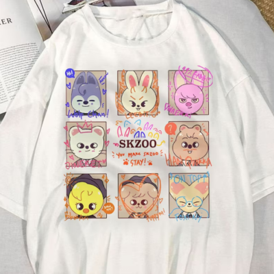 5-Star Stray Kids Skzoo Shirt, Cute Gift For Stay Shirt | eBay