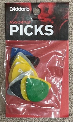 12 Assorted D'Addario Picks