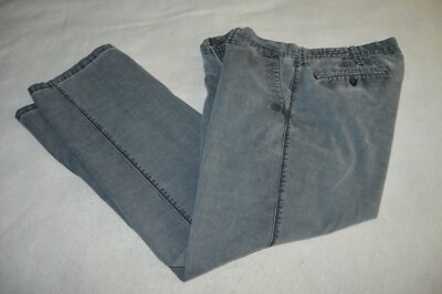 LK Life Made Simple Light Blue Pants 38x34 Flat Front Straight Leg Chino