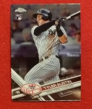 2017 TOPPS CHROME UPDATE MEGA BOX TYLER AUSTIN ROOKIE HMT29