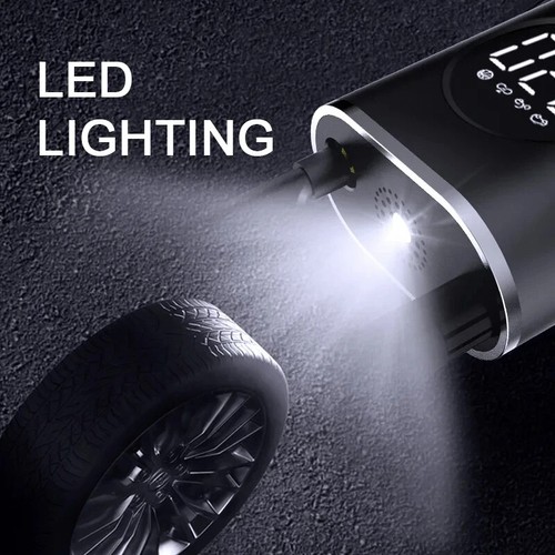Car Air Pump Wireless Tire Inflator Air Compressor Pump Handheld Self-Propelled - Picture 16 of 22