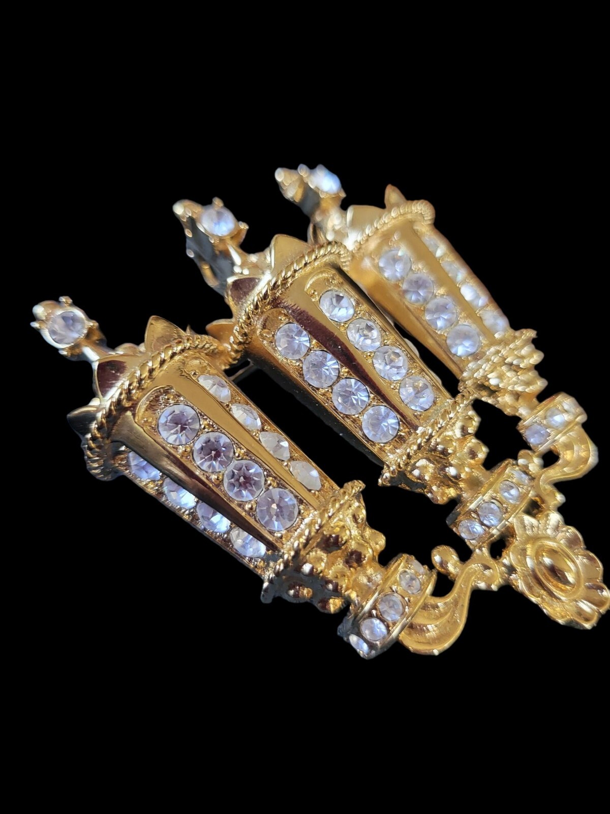 KJL Kenneth Jay Lane Streets of Paris Rhinestones… - image 4