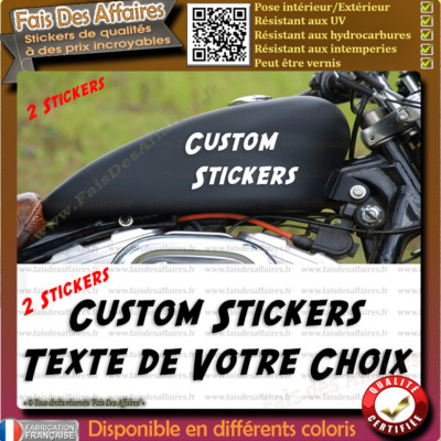 Autocollant Sticker Griffe Aigle Pour Réservoir Moto Harley Custom Bobber - Déco Vinyle PVC