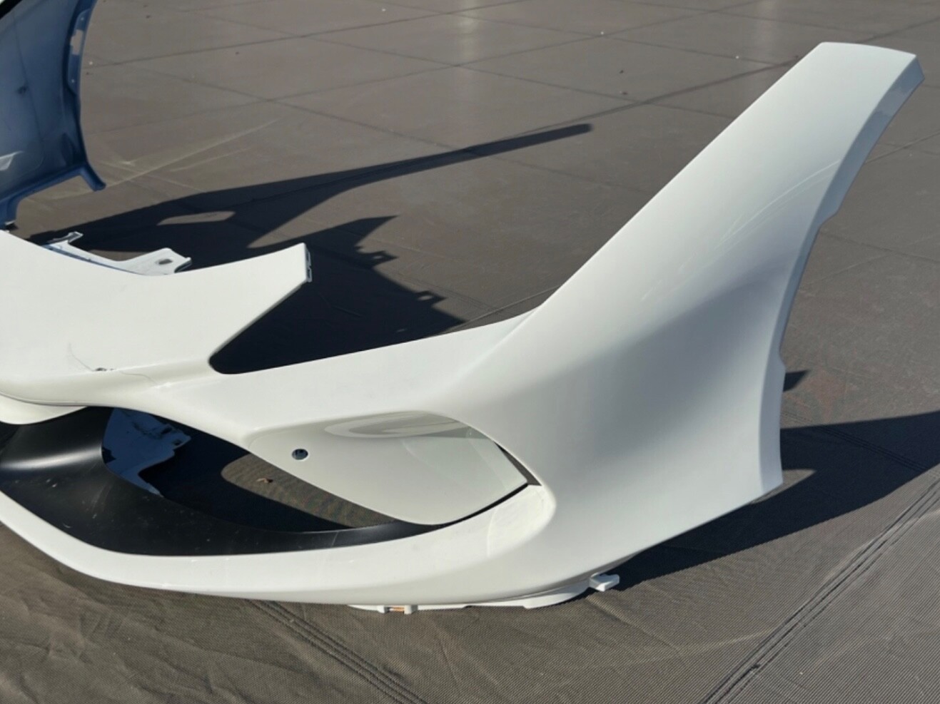 ferrari f8 front bumper cover with parking sensor holes