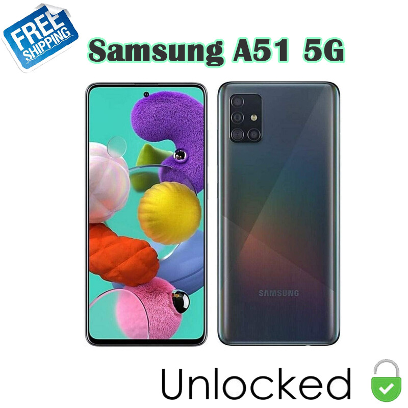 Samsung Galaxy A51 SM-A516U 5G 6GB+128GB Unlocked Android