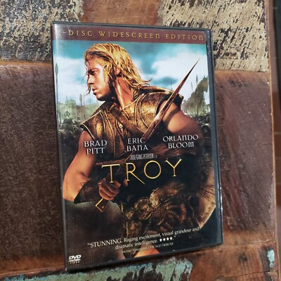 #ad #ad Troy DVD 2005 2 Disc Set Widescreen Fast Free Shipping $6.66