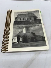 Vintage Church Cookbook Spiral Grace Evangelical Ladies Aid Strathcona MN