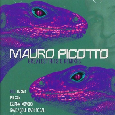 Cd Mauro Picotto Greatest Hits & Remixes 2cds