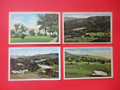 vtg - Golf Postcard Lot - The Greenbrier Resort - White Sulphur Springs WV