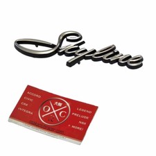 JDM Nissan Skyline Rear Nameplate Emblem Badge Logo Ornament GTR