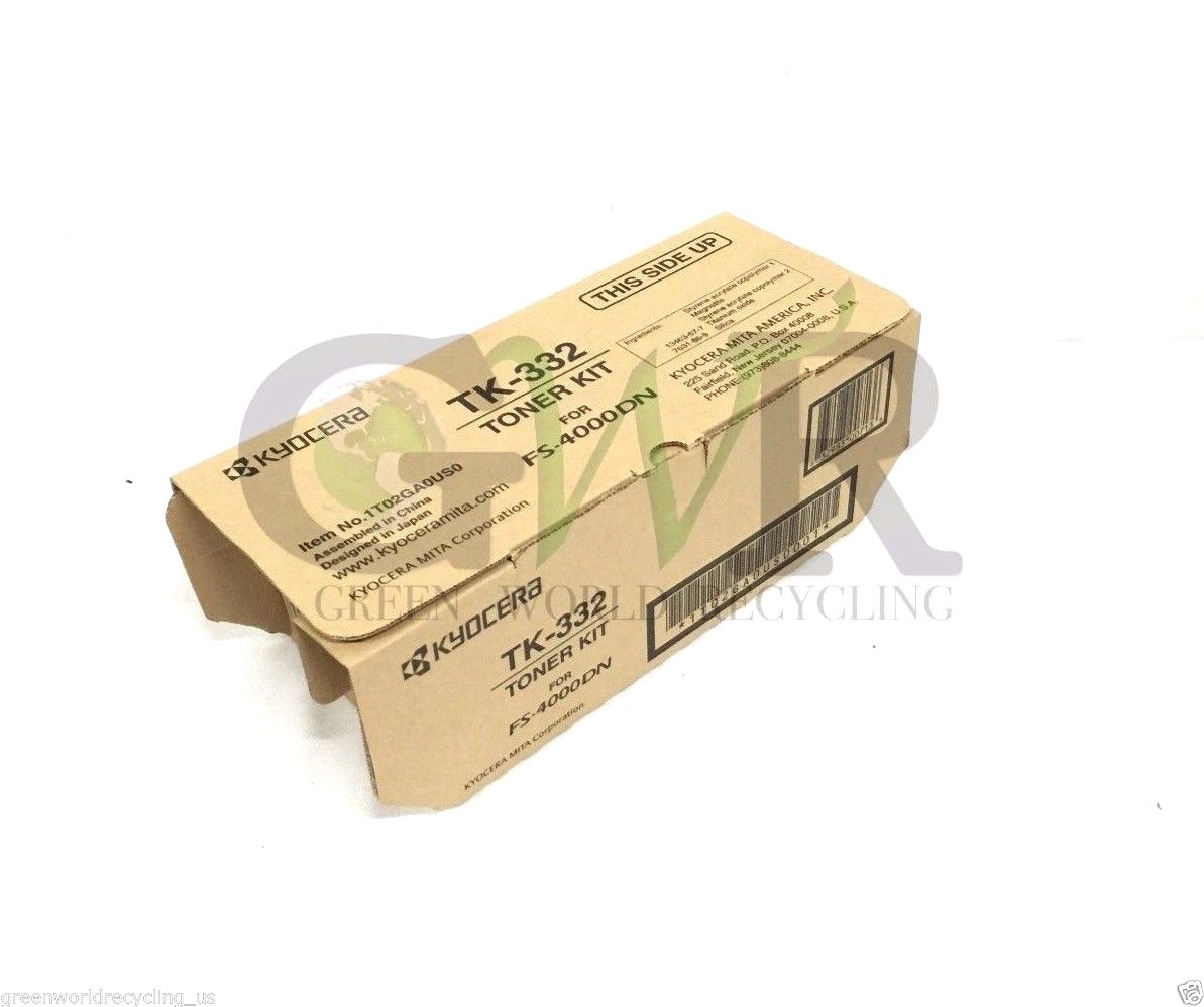 Brand New OEM Kyocera TK-332 Black Toner Cartridge For FS-4000DN
