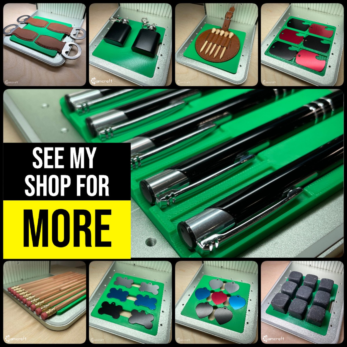 xTool F1 Ultra Pen Jig | Fiber Laser Engraving Accessory & XCS