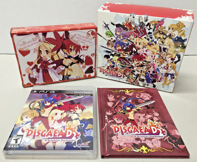 DISGAEA D2 A Brighter Darkness LIMITED EDITION Playstation 3 PS3 *NO FIGURES*