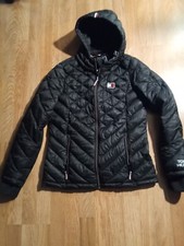 Tommy Hilfiger Women's Puffer Jacket with hood and zipper pockets