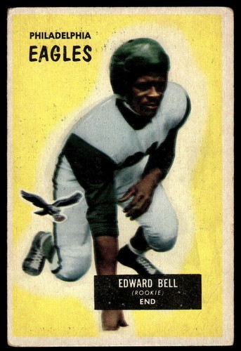 Eddie Bell #67 1955 Bowman card