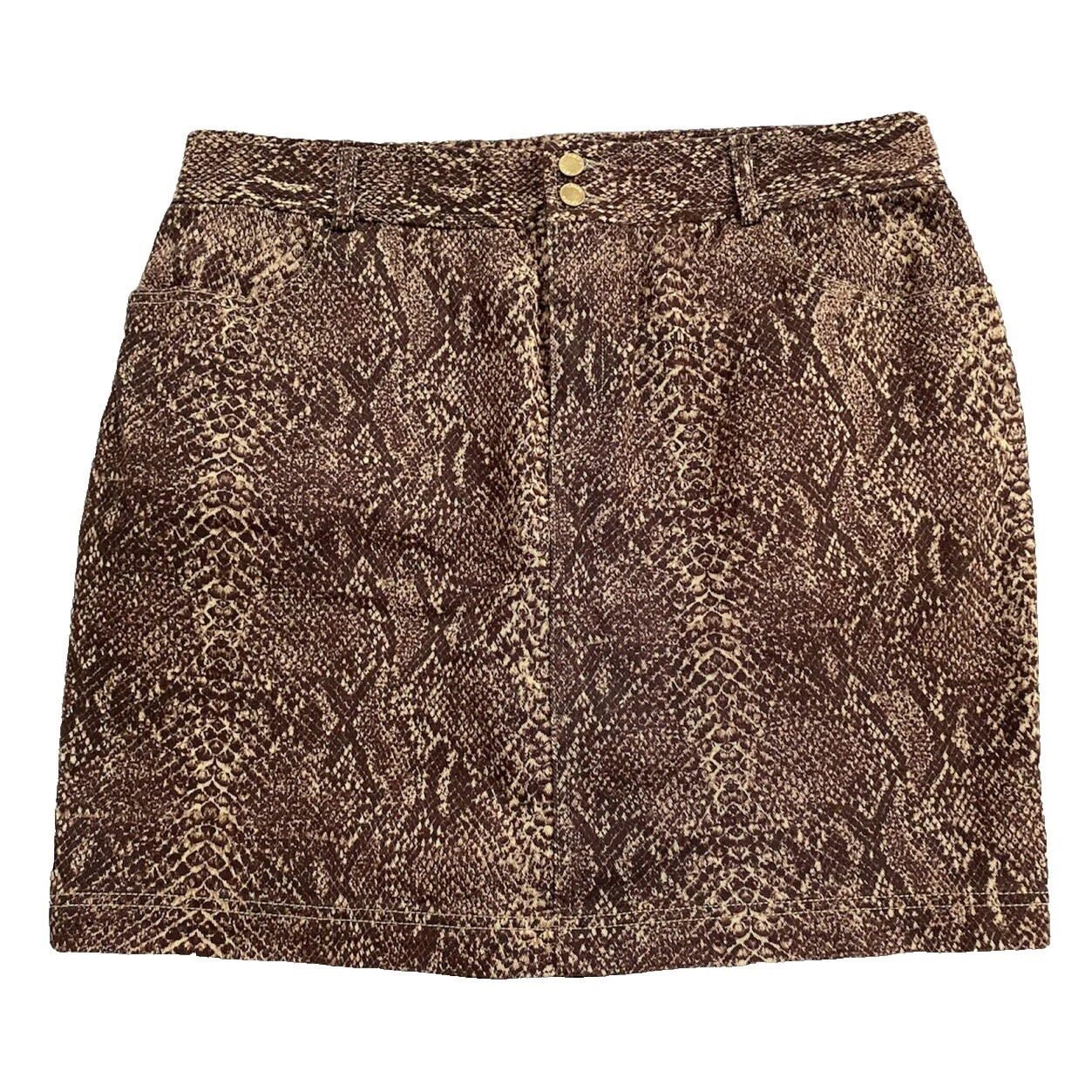 Chaps Cotton Animal Print Skirts for Women