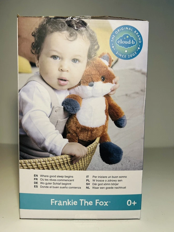 Cloud B Frankie The Fox Crib Lullaby Infant Sleep Aid 9” NIB 2021 - Image 2 of 4