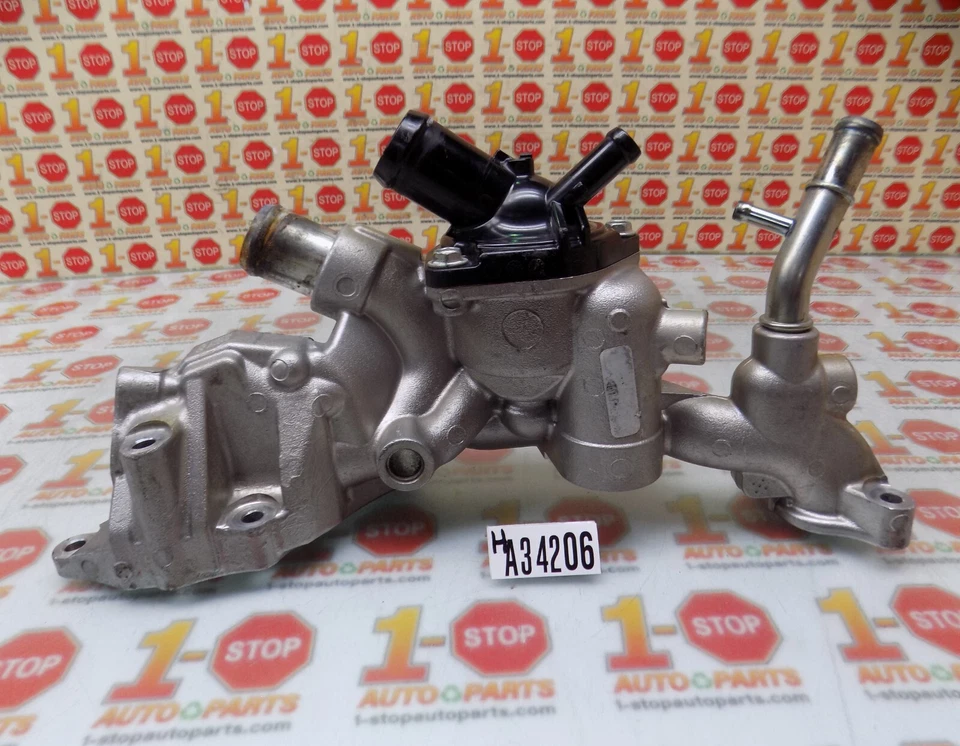 2013-2017 HONDA ACCORD PASSAGE WATER THERMOSTAT HOUSING 19410-5G0-A01 OEM - Изображение 3 из 4