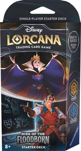 Disney Lorcana TCG Rise of The Floodborn Starter Deck Tactical Teamwork