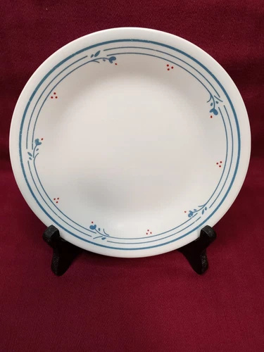 {MULTI QTY} Vintage Corelle COUNTRY VIOLETS 6-5/8" Bread Butter Plate Blue Red