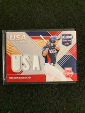 2020 Elite Extra Edition USA Material 44/49 Red Heston Kjerstad #USAM-HK 🔥⚾️