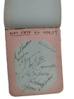 1938-39 Port Vale Football Club Original Autograph 10 Signature Rare