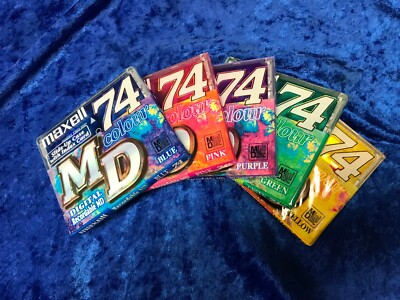 Lot De 100 Mini-Disques (MD) Vierges - Multi-Marques (SONY, TDK...) - Pour Enregistrement Audio