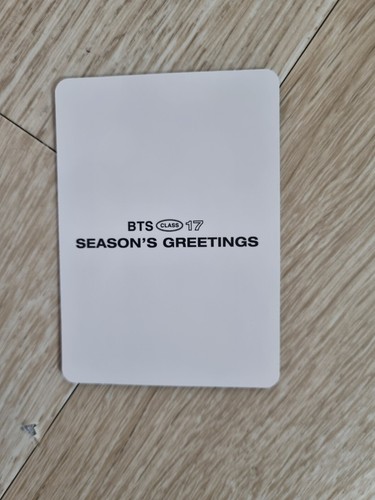 BTS 2017 Season's Greetings BANGTAN BOYS Full Set V Photocard Taehyung kpop Rare - Picture 8 of 10