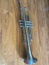 EARLY VINTAGE STERLING T.B . CTRUMPET CHICAGO