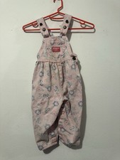 Vintage Oshkosh B  gosh Floral Overalls Size 3T