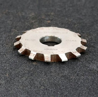 LEIMBACH Zahnstangen-Formfräser rack milling cutter m= 2,5mm 20° EGW Ø76x8xØ22mm