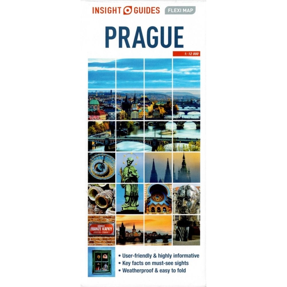 Czech Republic/Czechia: Prague Insight FlexiMap index tourist info 40% OFF SALE