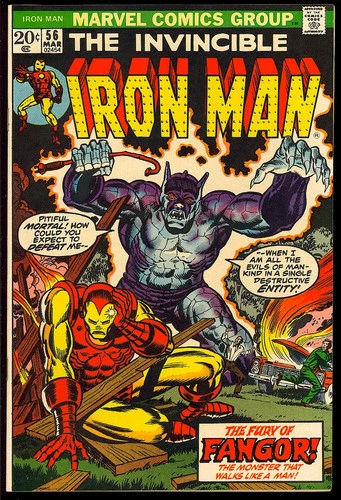 Iron Man #56 High Grade Bronze Age Superhero Vintage Marvel Comic 1973 VF-NM
