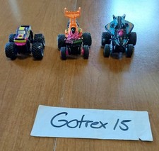 Lot of 3 Vintage Galoob Micro Machines Tuff Trax Monster Trucks