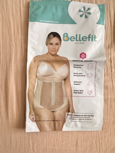 Bellefit Postpartum Corset C-SectionNatural Birth Recovery Postpartum SizeMThong
