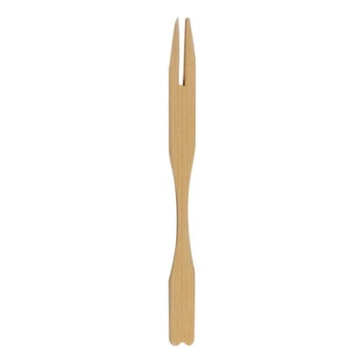 Fourchettes Apéritif En Bois Bambou 9 Cm 1000 Pz - Signorbio - Pichet Bar - Photo 1/4