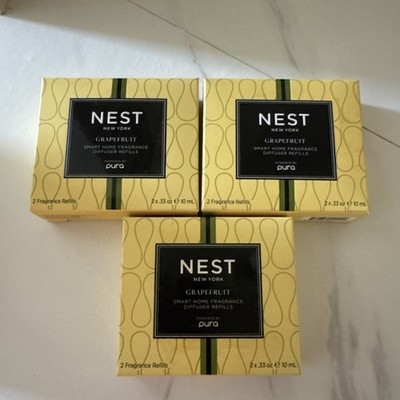 NEST New York Wellness Grapefruit Pura Smart Fragrance Refills 3 Box NIB