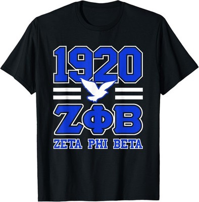 Zeta Phi Beta Sorority Paraphernalia, Zeta Phi Beta HBCU T-Shirt