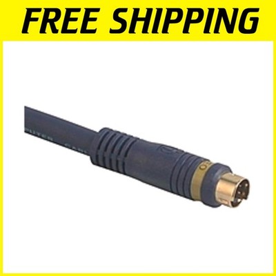 Male-to-male S-Video Cable, 12ft - Digital Camcorder, TV Out
