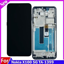 Replace For Nokia X100 TA-1399 MetroPCS LCD Display Touch Screen Digitizer Frame