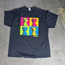 GEICO GECKO AMERICAN WORKWEAR Y2K VTG VINTAGE Tee shirt preowned Sz XL